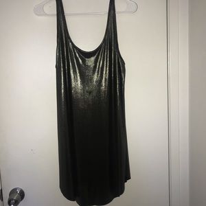 Forever 21 Holographic NYE Scoop Back Dress